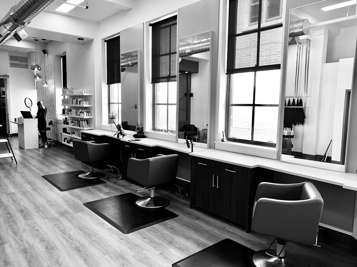 Impressie kapsalon